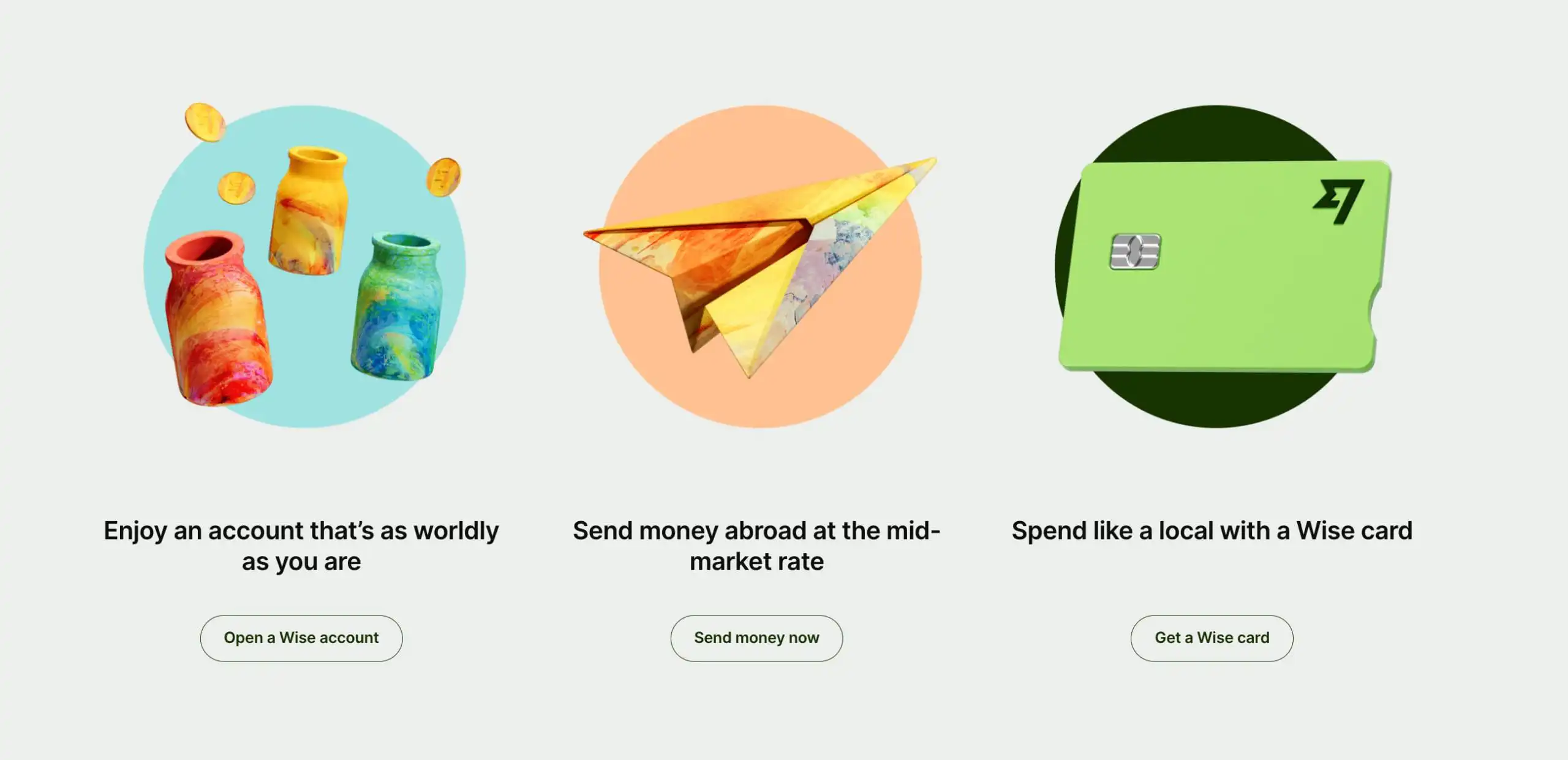 different ways you can use your WISE Travel card